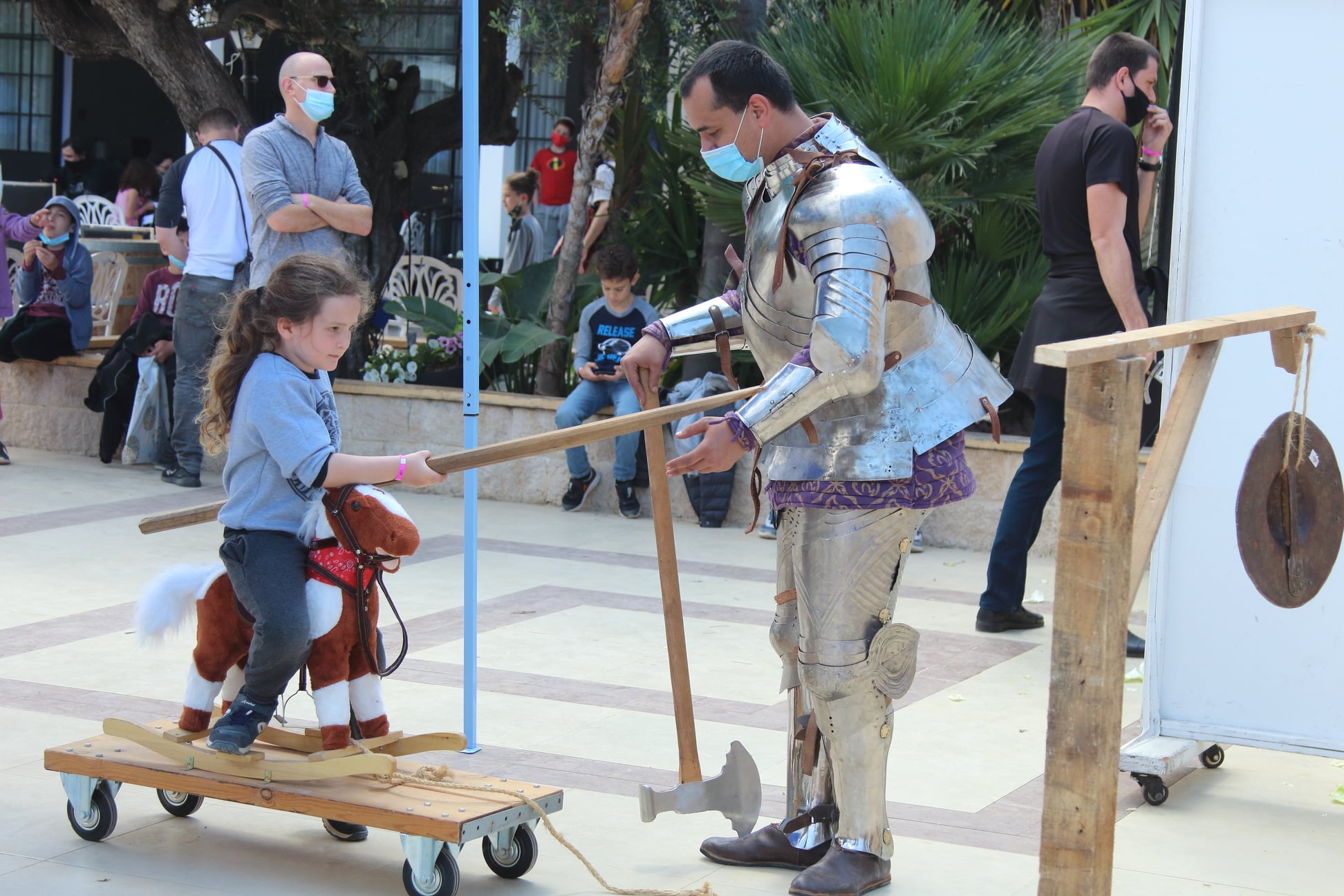 אביר קטן על הסוס